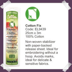 Madeira Tear Away Cotton Fix (235K)