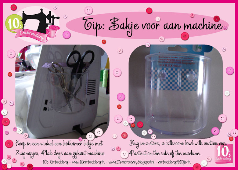 10EMBROIDERY TIPS Handig Bakje (438K)